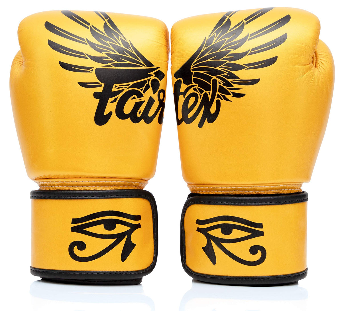 Rękawice do Muay Thai Fairtex BGV1 Falcon Złoty