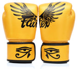 Rękawice do Muay Thai Fairtex BGV1 Falcon Złoty