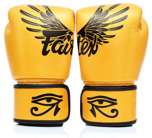 Rękawice do Muay Thai Fairtex BGV1 Falcon Złoty