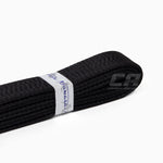 Czarny pasek Arawaza satyna 38 mm