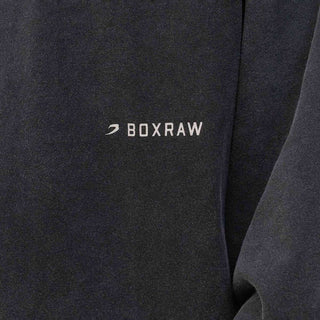 Felpa Boxraw Sparring Club Oversize Nero-Combat Arena