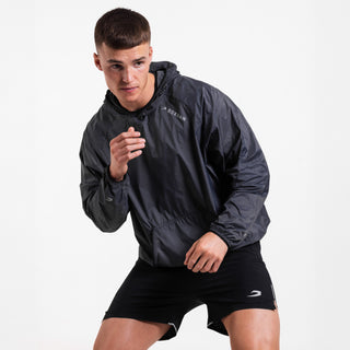 Giacca antivento Boxraw Genaro Oversize nero-Combat Arena