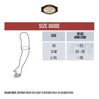 Elastyczne, odwracalne ochraniacze na łokcie Masters WAKO czerwono-niebieskie