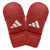 Rękawice rękawice do Karate-Kumite Adidas Czerwone i Niebieskie Zatwierdzone przez WKF bez kciuka