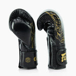 Rękawice bokserskie Fairtex x Glory BGVG3 Czarny-złoty