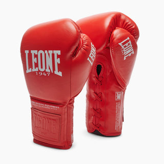 Rękawice bokserskie Leone The Greatest ze sznurówkami GN111L