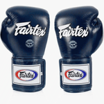 Rękawice do Muay Thai Fairtex BGV5 Super Sparring Niebieski
