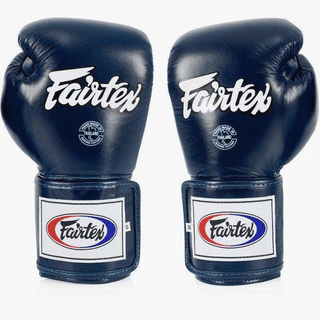Rękawice do Muay Thai Fairtex BGV5 Super Sparring Niebieski