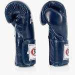 Rękawice do Muay Thai Fairtex BGV5 Super Sparring Niebieski