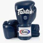 Rękawice do Muay Thai Fairtex BGV5 Super Sparring Niebieski