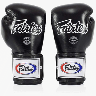 Rękawice do Muay Thai Fairtex BGV5 Super Sparring Czarny