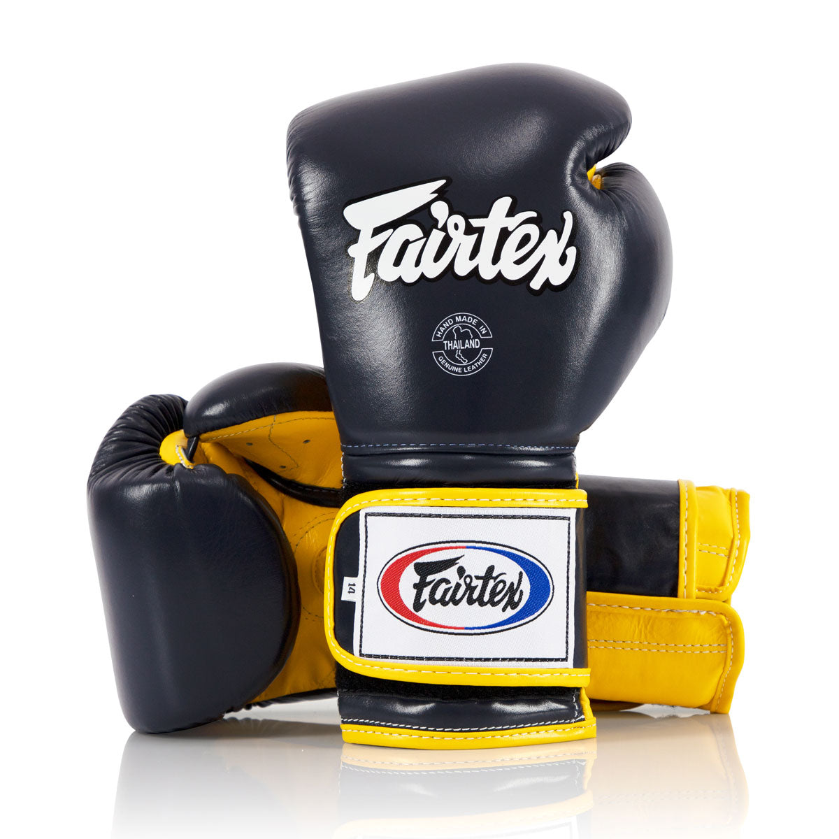 Rękawice bokserskie Fairtex Mexican Styl BGV9 Niebiesko-żółty