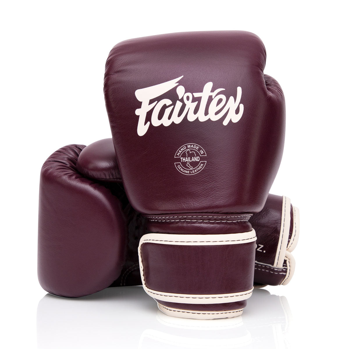 Rękawice do Muay Thai Fairtex BGV16 Bordowy