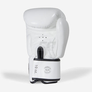 Rękawice do Muay Thai Fairtex BGV19 Deluxe Biały