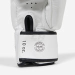 Rękawice do Muay Thai Fairtex BGV19 Deluxe Biały