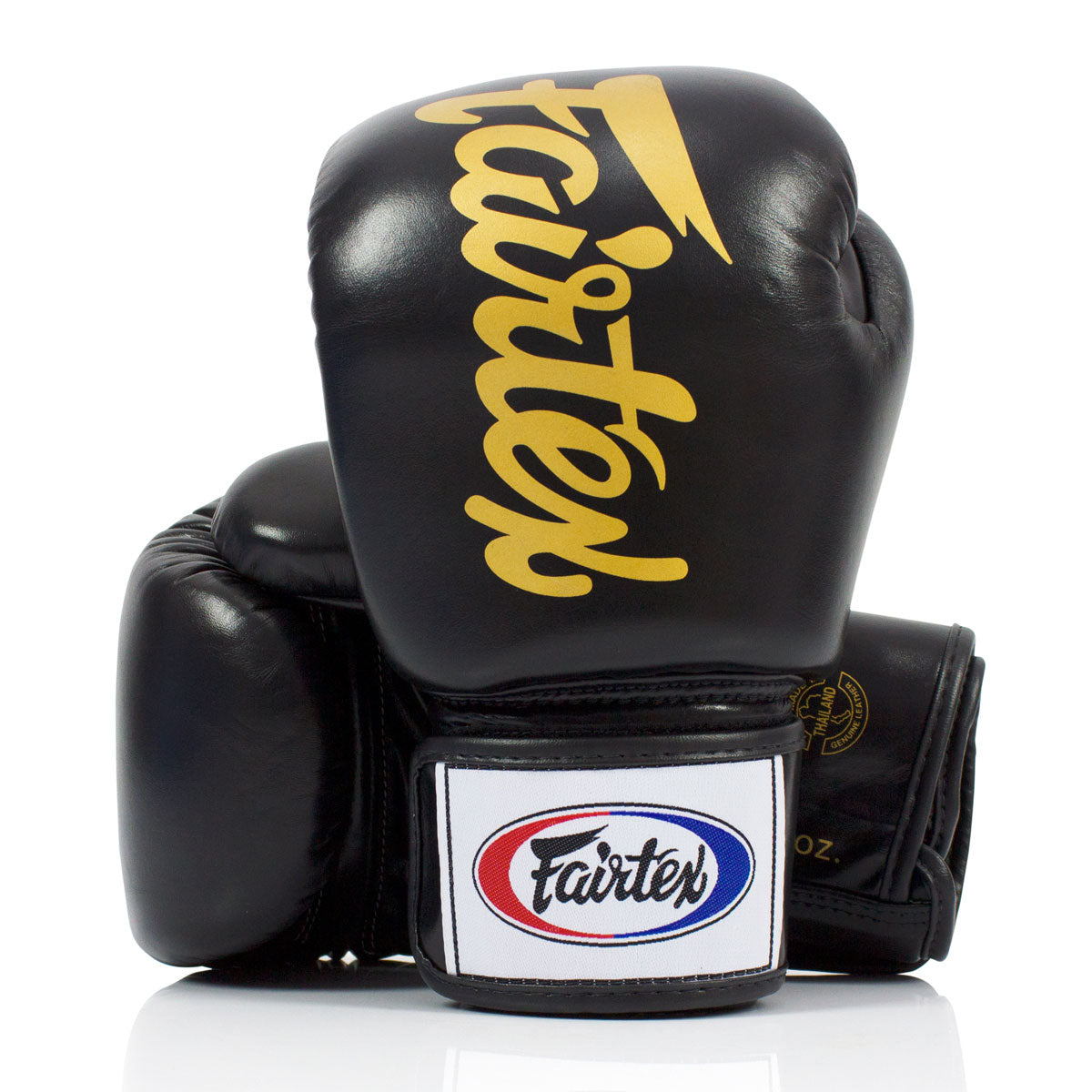 Rękawice do Muay Thai Fairtex BGV19 Deluxe Czarny