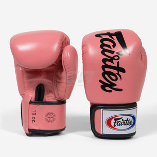 Rękawice do Muay Thai Fairtex BGV19 Deluxe Różowy