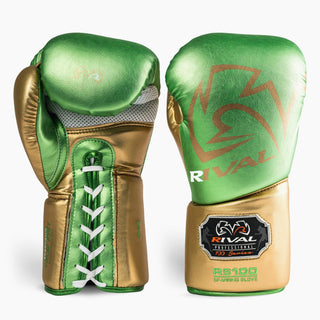 Rękawice bokserskie Rival Profesjonalne Sparring RS100 z sznurowadłami