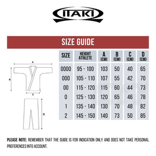 Judoga dziecko Itaki Junior Biały