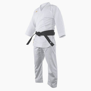 Karatega kumite Adidas Adizero 2.0 WKF biały bez pasków