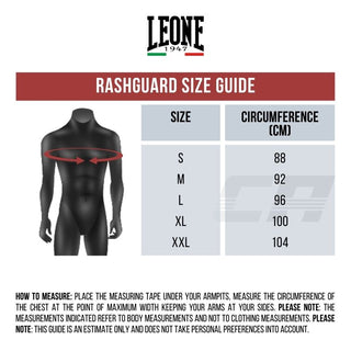 Rashguard kompresyjna Leone Revo Fluo AB927F