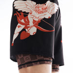 Spodenki MMA Manto Tuff Luv czarny