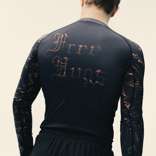 Rashguard Manto Free Hugs z długimi rękawami