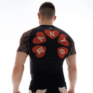 Rashguard Manto Tuff Luv krótki rękaw czarny