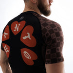 Rashguard Manto Tuff Luv krótki rękaw czarny