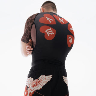 Rashguard Manto Tuff Luv krótki rękaw czarny