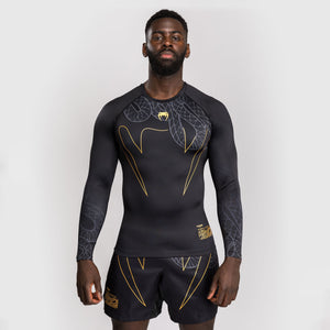 Rashguard Venum Serpenti długi rękaw Czarny