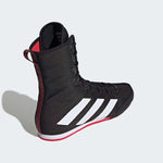 Scarpe da Boxe Adidas Box Hog 4 Nero-bianco-Combat Arena