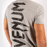 T-Shirt z bawełny Venum Giant Szaro-Czarna