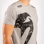 T-Shirt z bawełny Venum Giant Szaro-Czarna