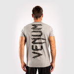 T-Shirt z bawełny Venum Giant Szaro-Czarna
