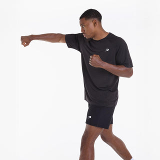 T-shirt tecnica Boxraw Oversize Valdes Nero-Combat Arena