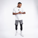 T-shirt Boxraw HRDR FSTR SMTR Oversize Biały