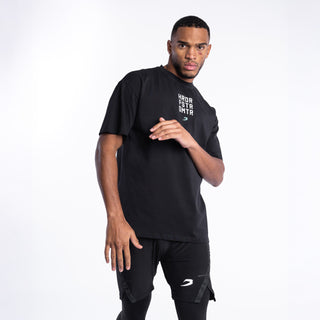 T-shirt Boxraw HRDR FSTR SMTR Oversize Czarny