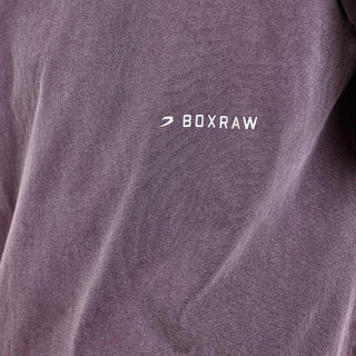 T-shirt Boxraw Sparring Club Oversize Brązowa