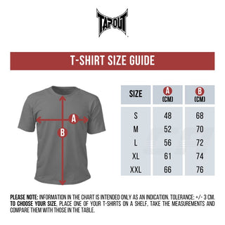 T-shirt Tapout Dellano Szary