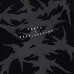 Koszulka oversize Manto Treasure Zone Czarna