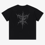 Koszulka oversize Manto Treasure Zone Czarna