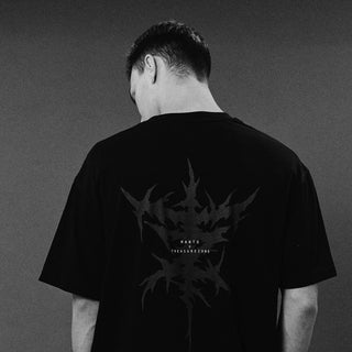 Koszulka oversize Manto Treasure Zone Czarna