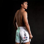 Spodenki Kick-Thai Fairtex BS1923 Racer Biały