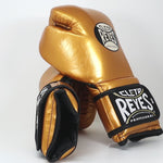 Rękawice bokserskie Cleto Reyes Sparring CE6 Złoto