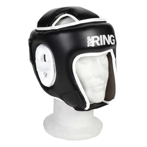 Kask Bokserski Top Ring Elitarny czarny