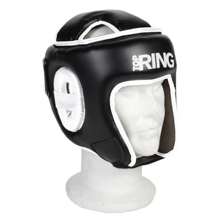 Kask Bokserski Top Ring Elitarny czarny