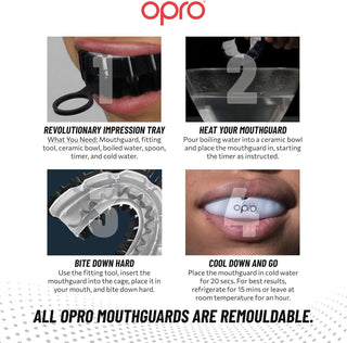 Ochraniacz Na Zęby Opro Instant Custom-Fit Silver ochraniacz na zęby 