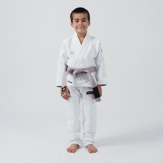 Gi BJJ dziecko Kingz Kore V2 IBJJF Biały 
