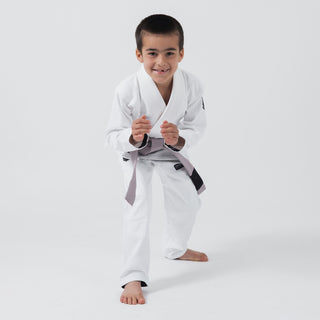 Gi BJJ dziecko Kingz Kore V2 IBJJF Biały 